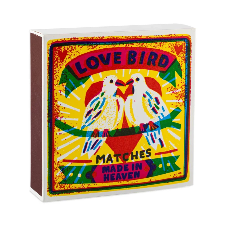 Safety Matches - Love Birds