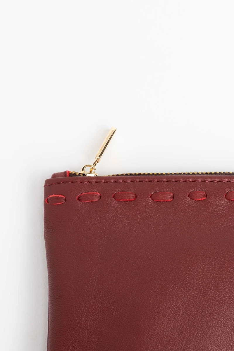 Mini Pouch - NAIMA - Cherry Red
