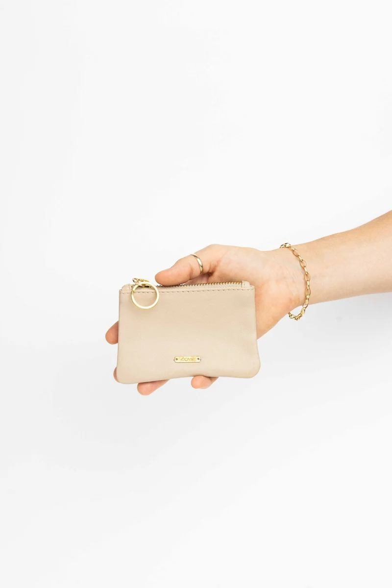 Micro Wallet - NAIMA - Creme