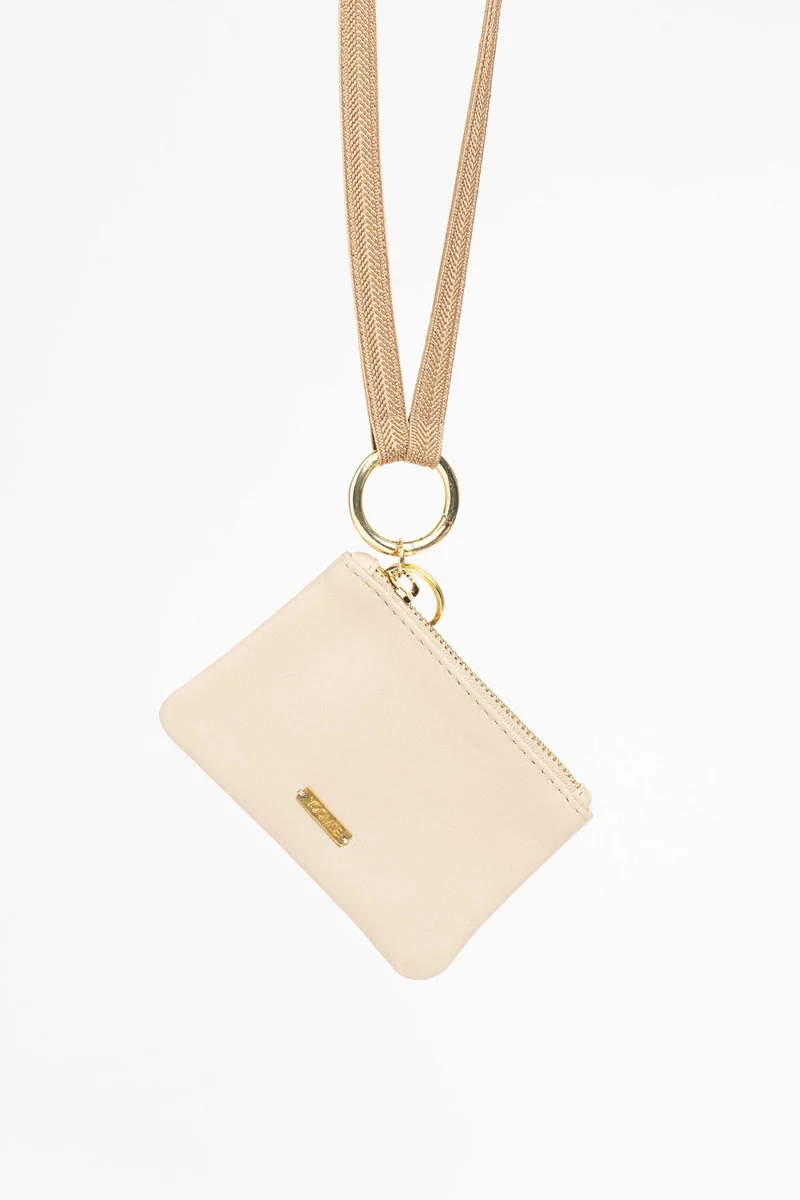 Micro Wallet - NAIMA - Creme