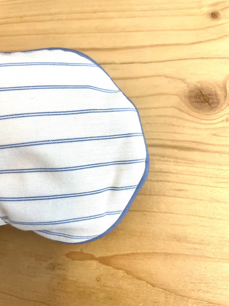 Eye Mask - RAHA Striped - White/Blue - Sale