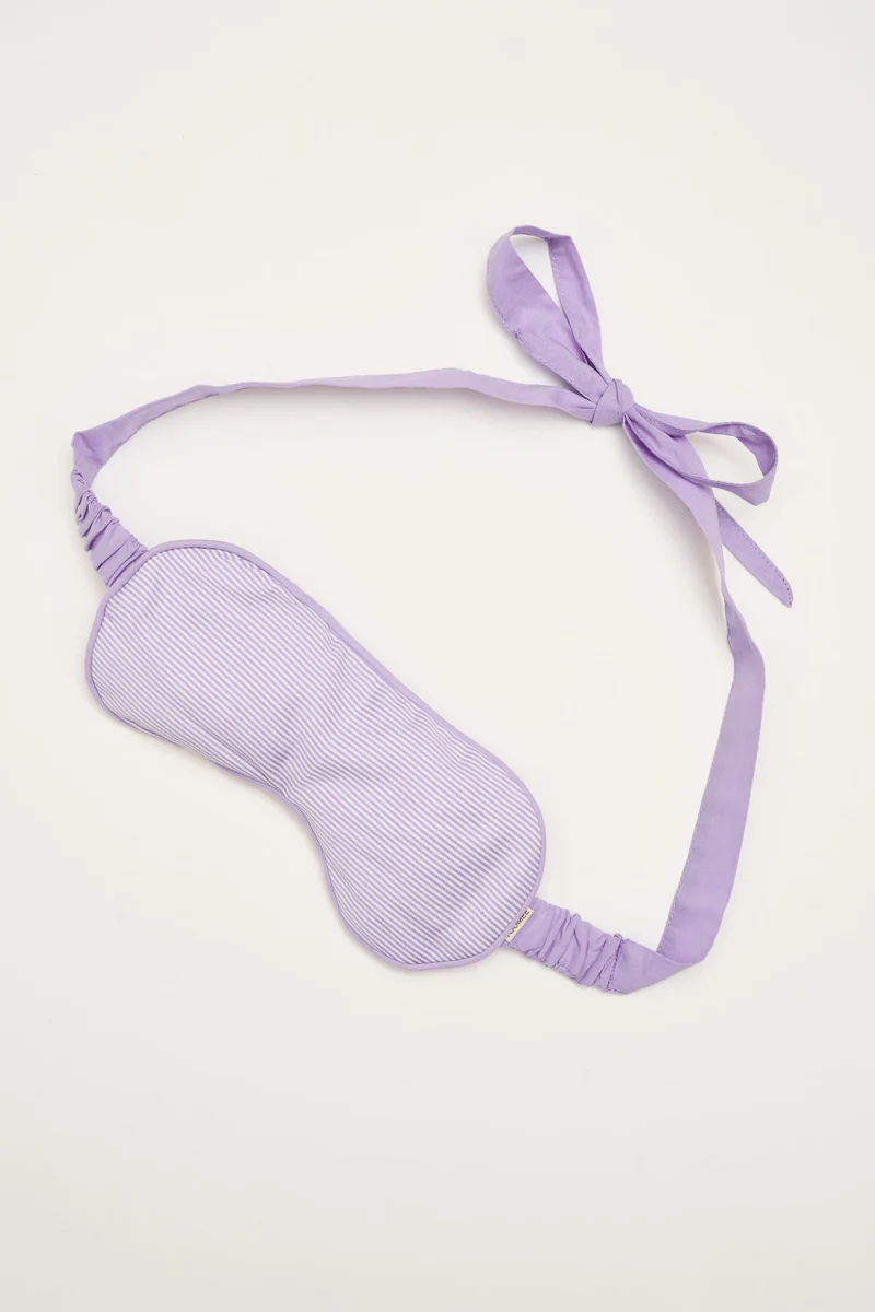 Eye Mask - RAHA Striped - Purple