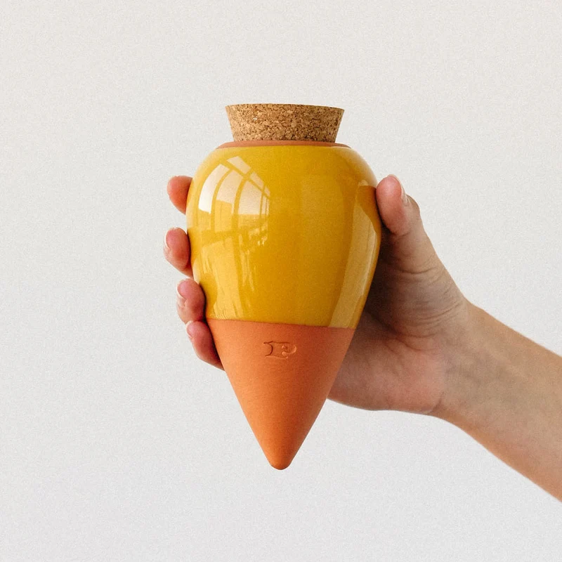 Plant Hydrator - Olla - Mustard