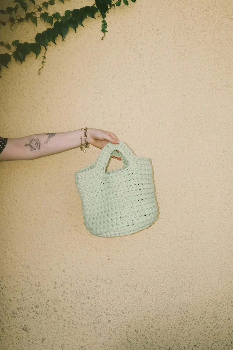 crochet bag - babe