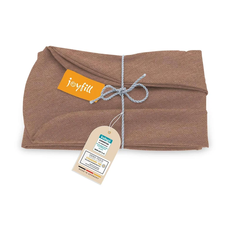 JOYFILL® Premium Sitzsack 240L Ersatzbezug - 100% uni kbA Baumwolle