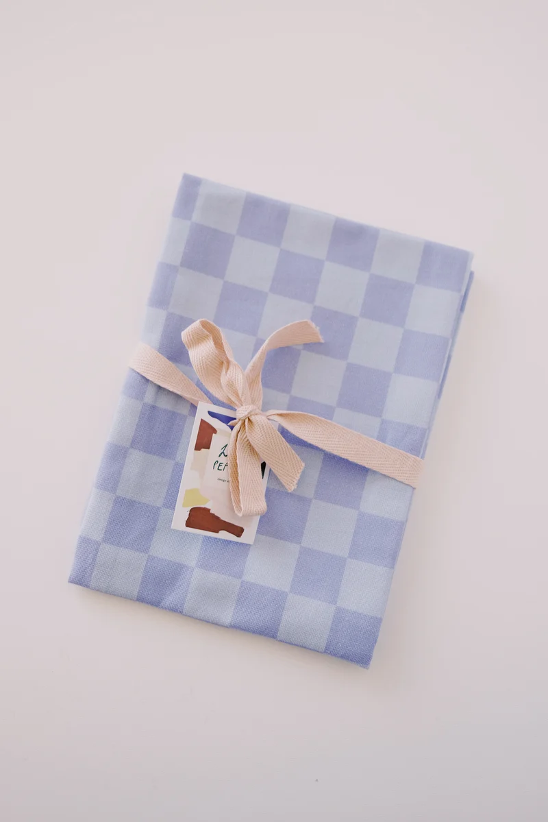 Kitchen Towel - Lilac Checks