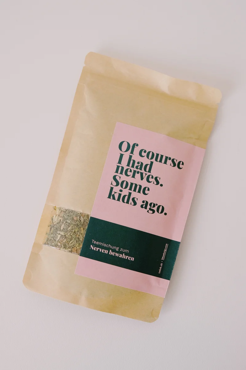 Tea Blend - Of Course I Had Nerves. Some Kids Ago.
