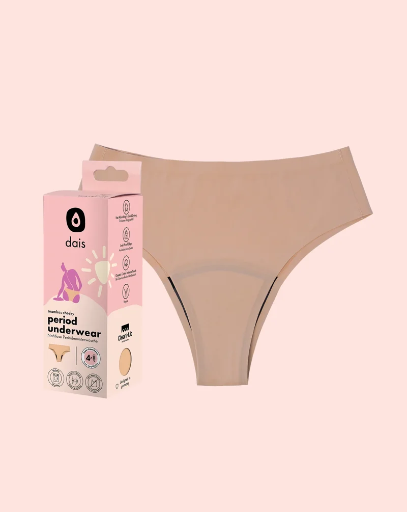Period Underwear - Cheeky - Summer Powder