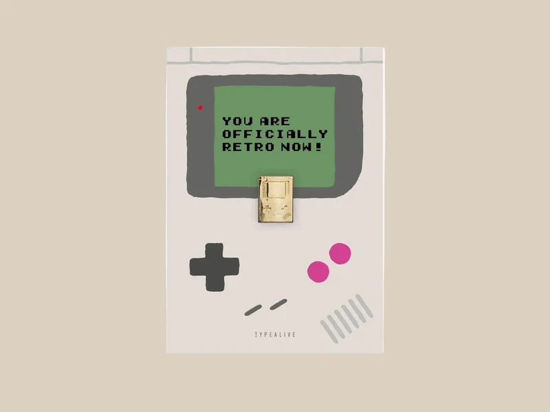 Pin - Officially Retro