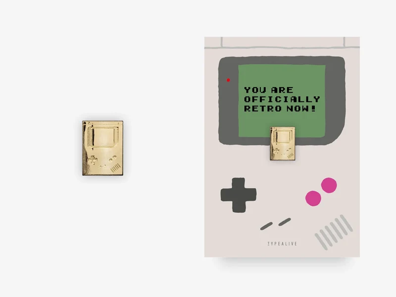 Pin - Officially Retro