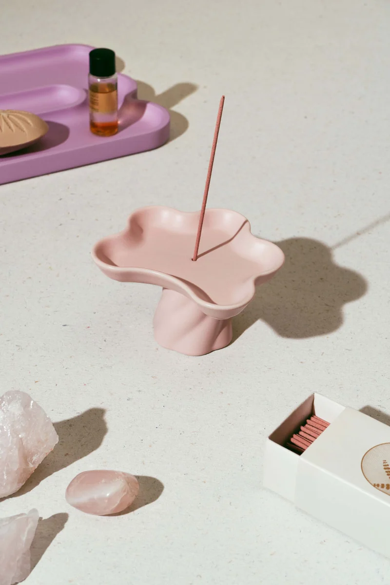 Incense Holder - Templo - Rose