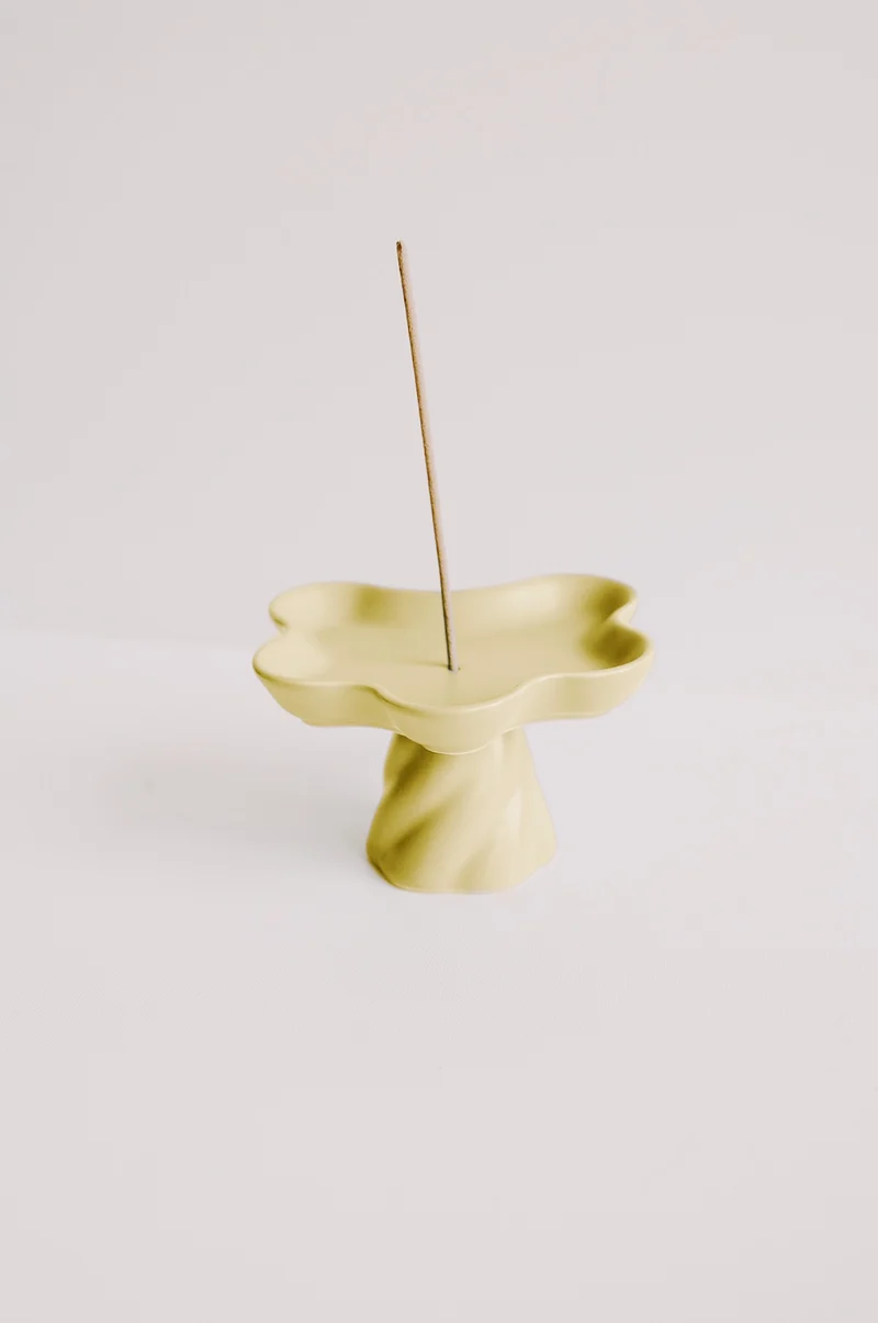 Incense Holder - Templo - Yellow