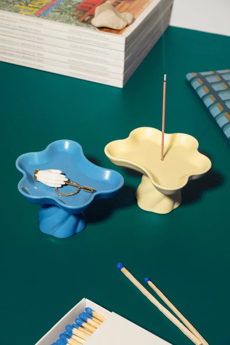 Incense Holder - Templo - Blue