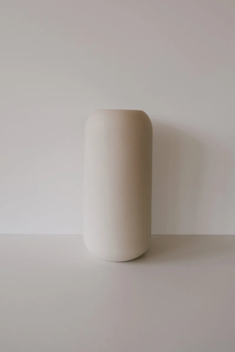 Ceramic Vase - Soft Cylinder