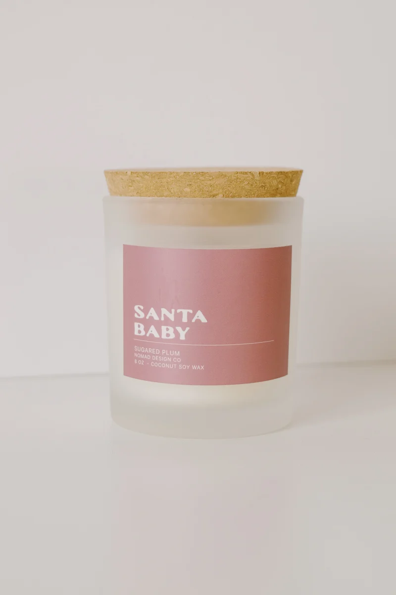 Scented Candle - Santa Baby