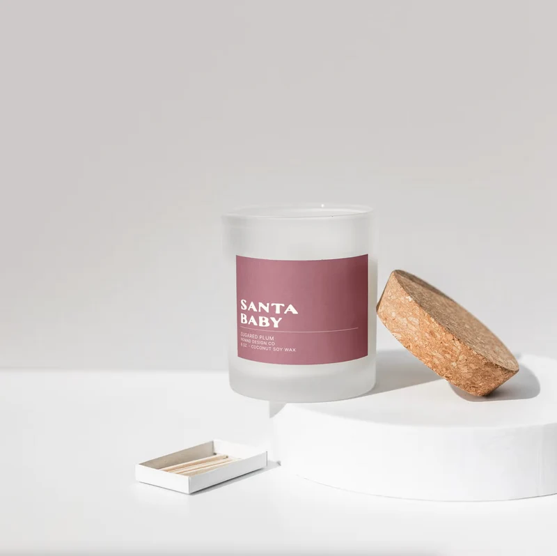 Scented Candle - Santa Baby