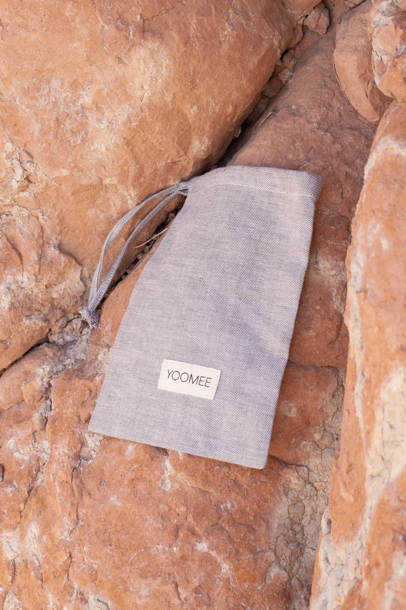 Bag - LATIFA linen - Grey