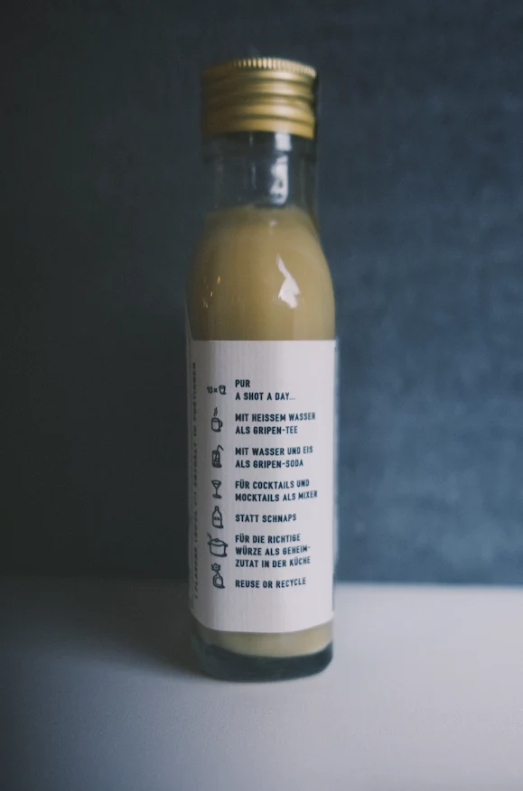 Gripen Essence - Ginger, Honey, Lemon