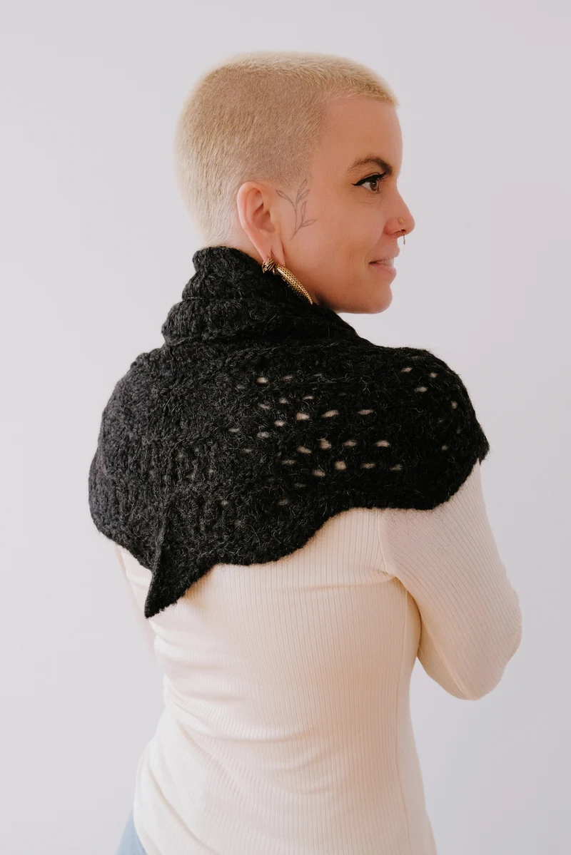 Guadalupe Throw - Anthracite