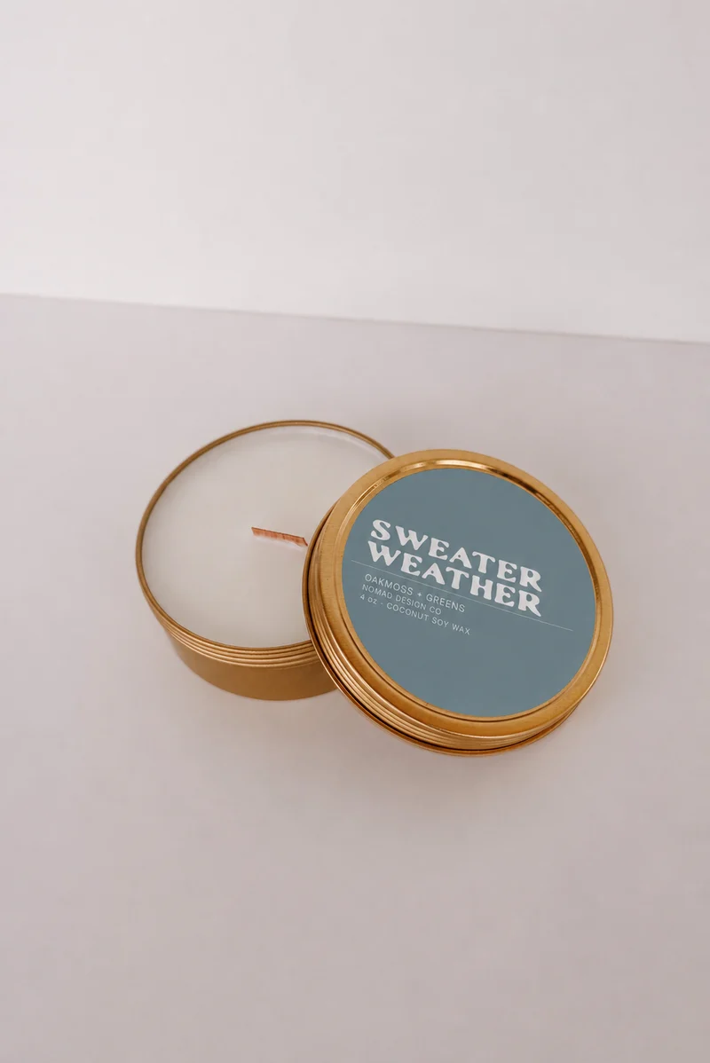 Scented Candle - Sweater Weather