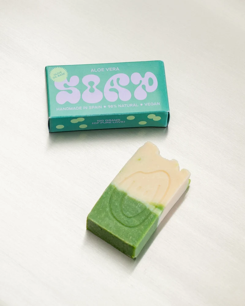 Natural Soap Bar - Aloe Vera