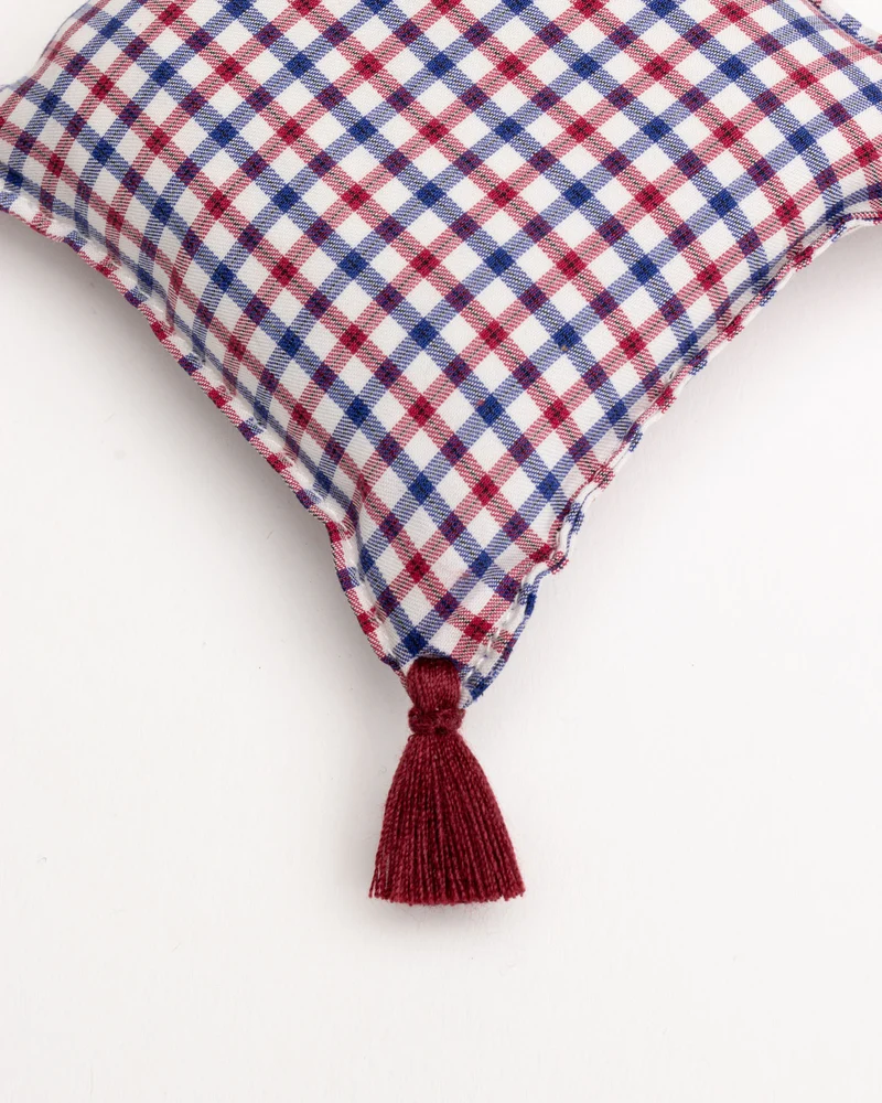 Lavender Bag - ZAKIA mini checked - Red/Marine