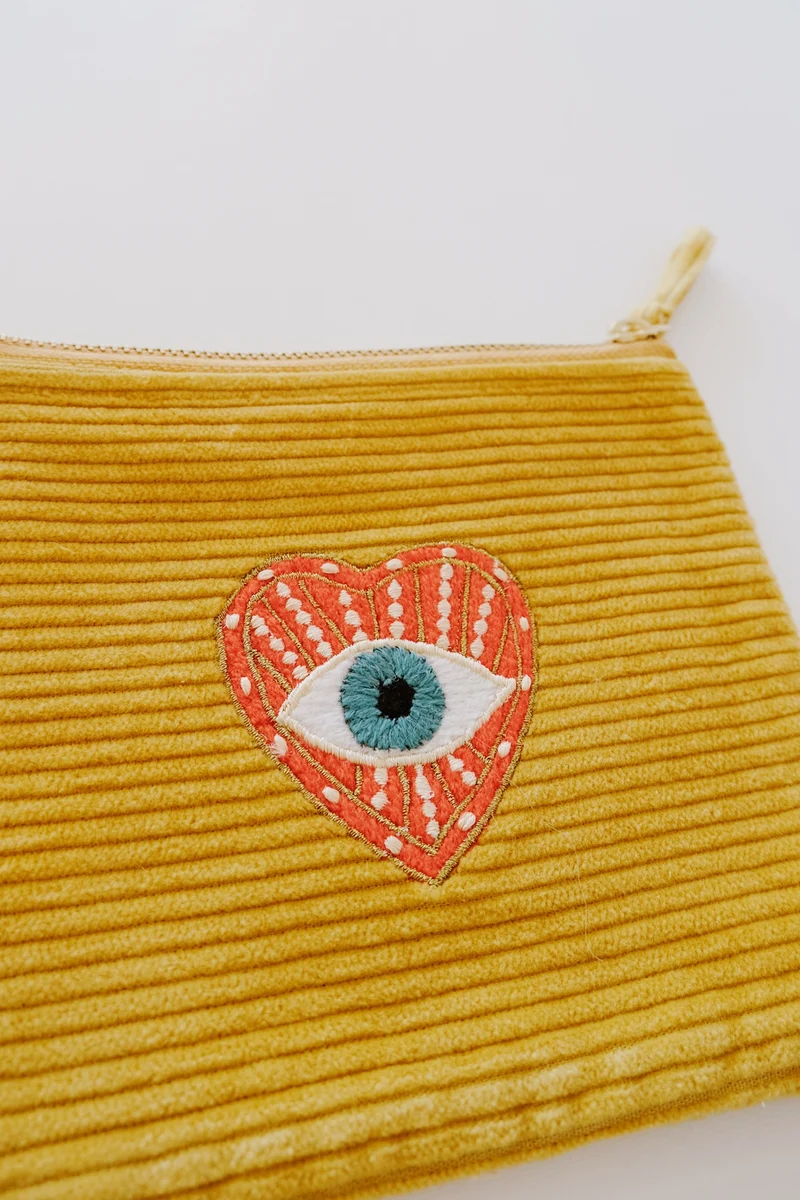 Pouch - Cotton Corduroy - Protective Eye