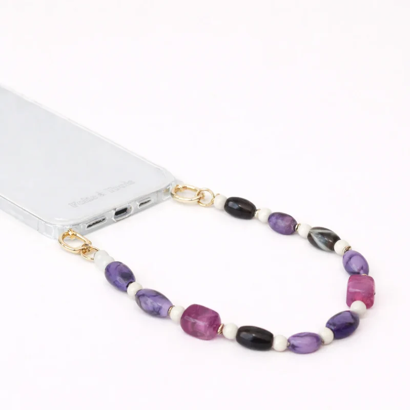 Meryn Kurzes Handyband / Handykette - Purple