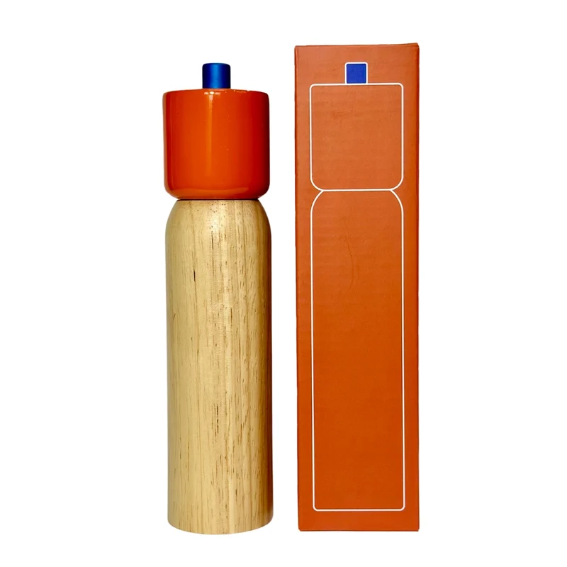 Salt / Pepper Grinder - Orange & Blue