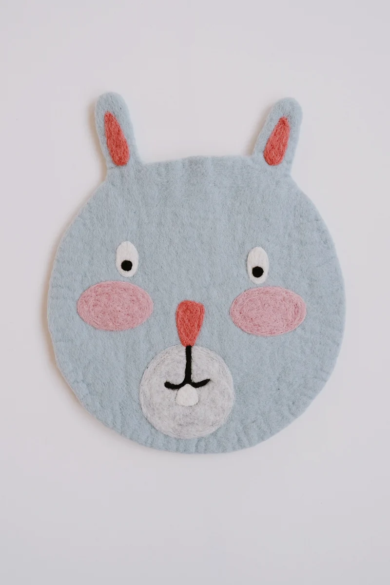 Felted Seat Cushion - Animals