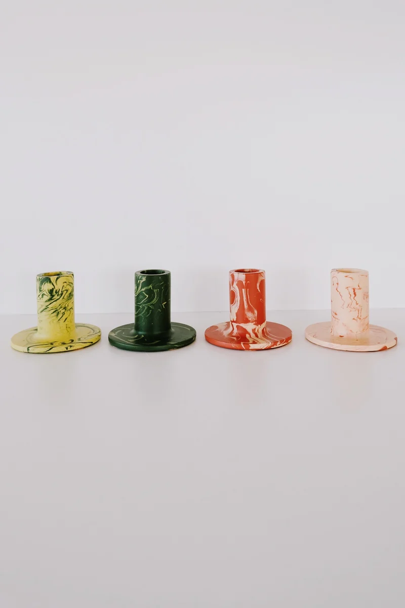Candle Holder - Swirl
