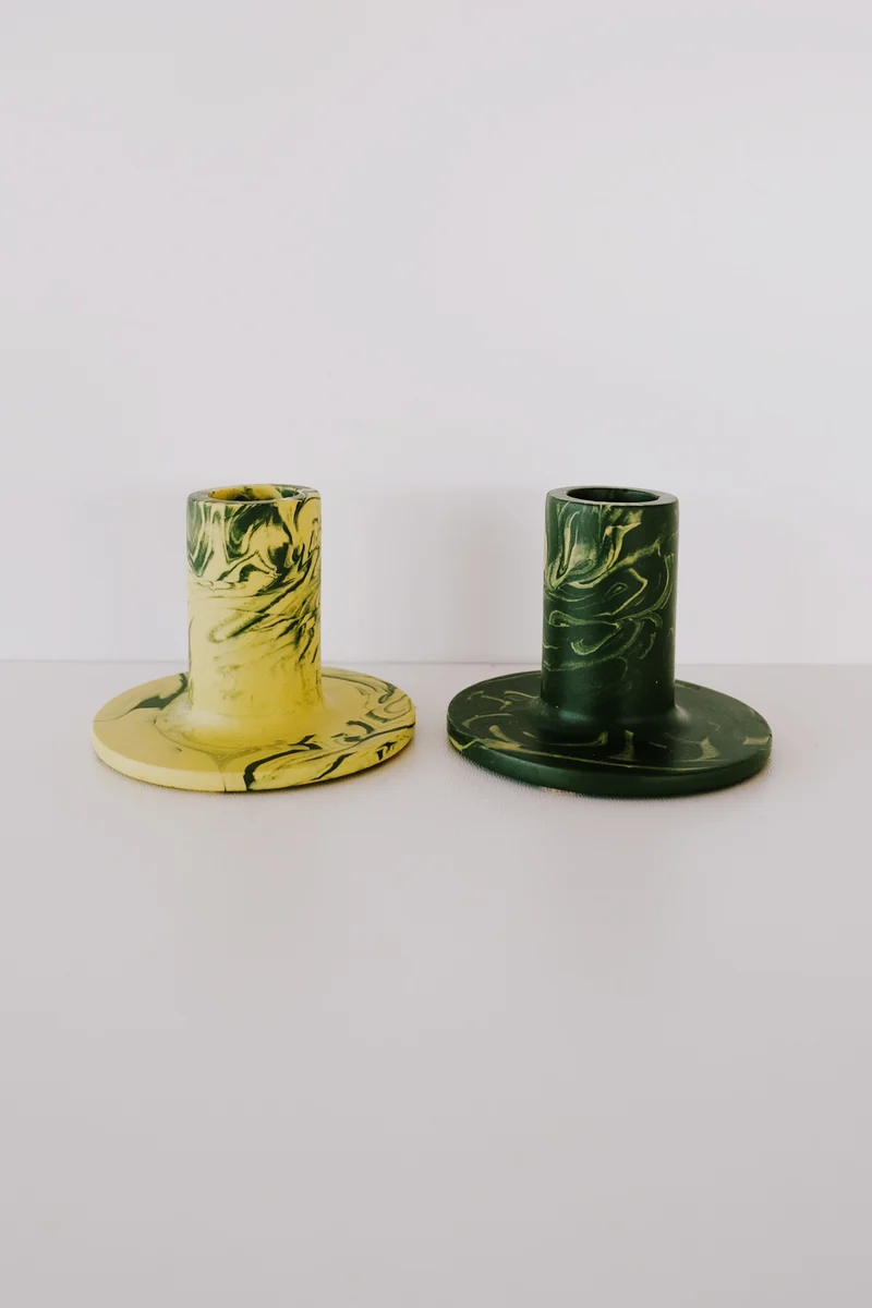 Candle Holder - Swirl