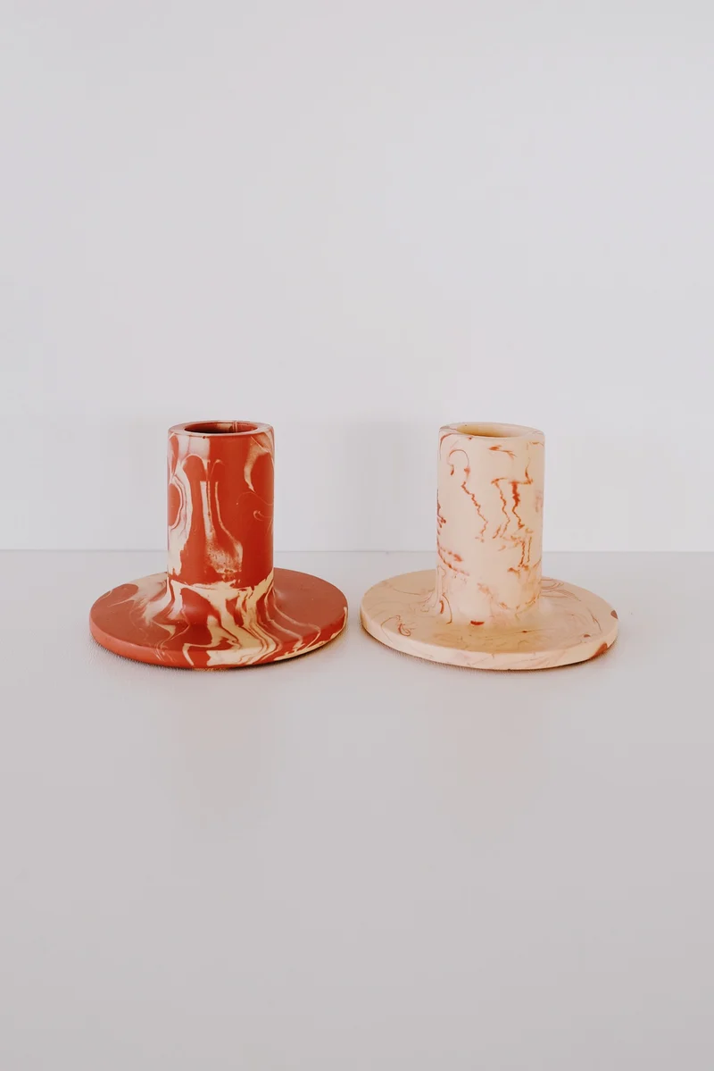 Candle Holder - Swirl