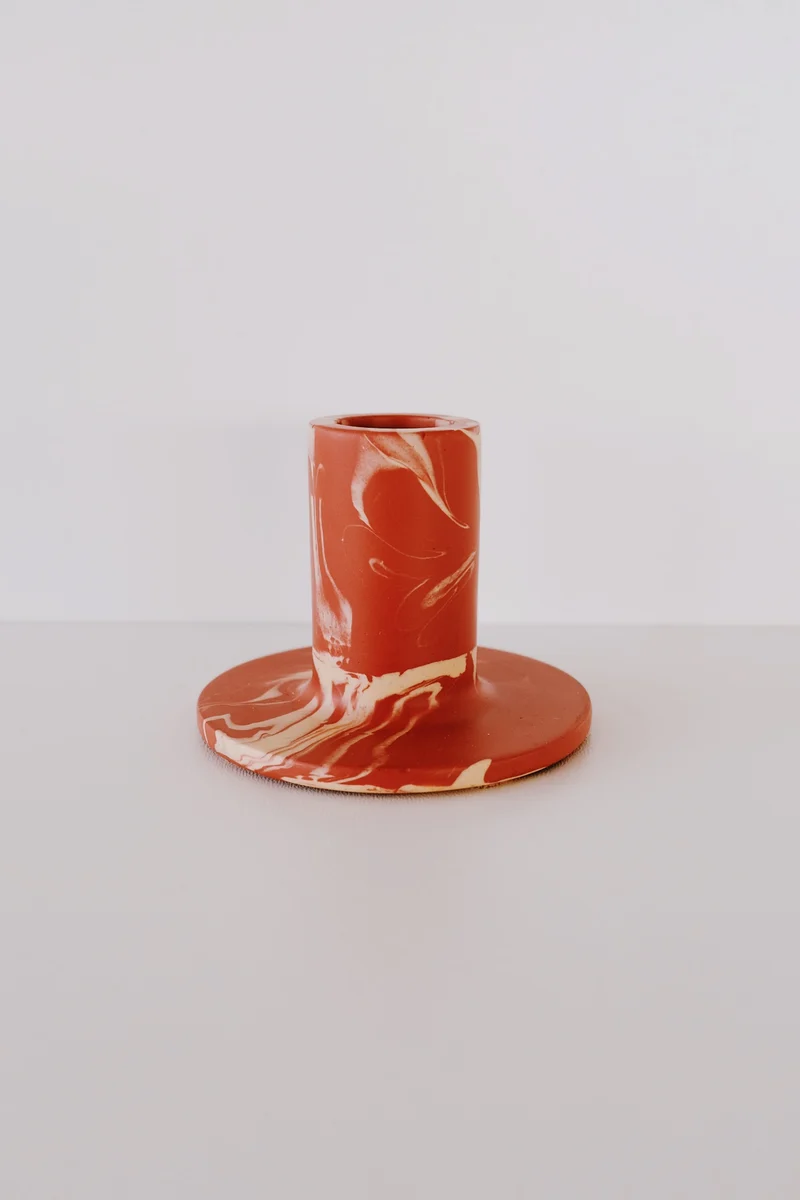 Candle Holder - Swirl