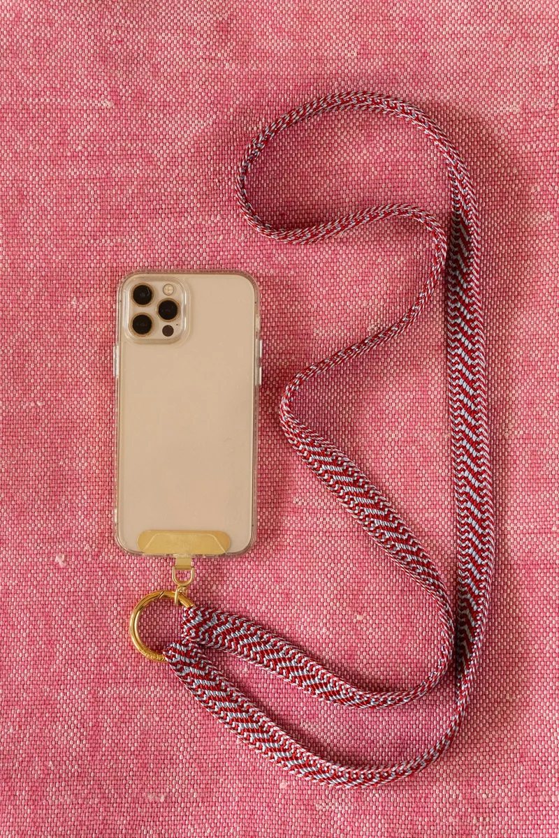 Phonechain Band - ZAHRA - Blush & Blue