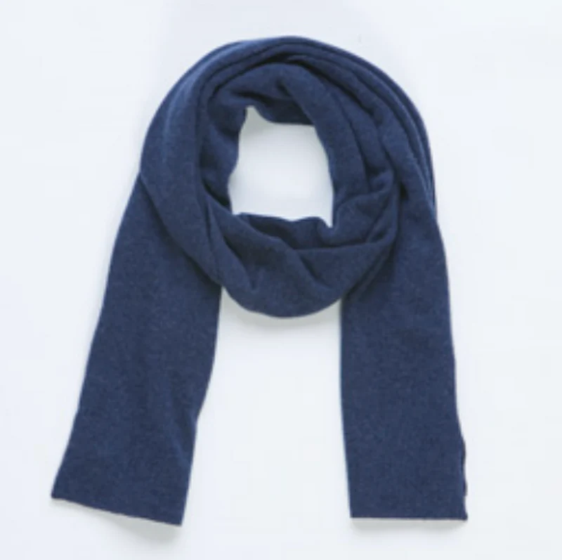Merino Scarf - Astha - Indigo