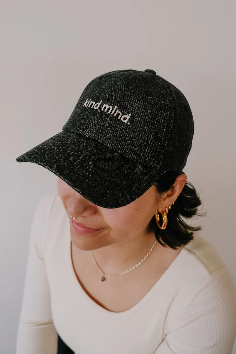 Denim Cap - Kind Mind
