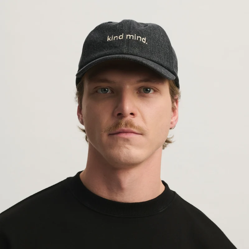 Denim Cap - Kind Mind