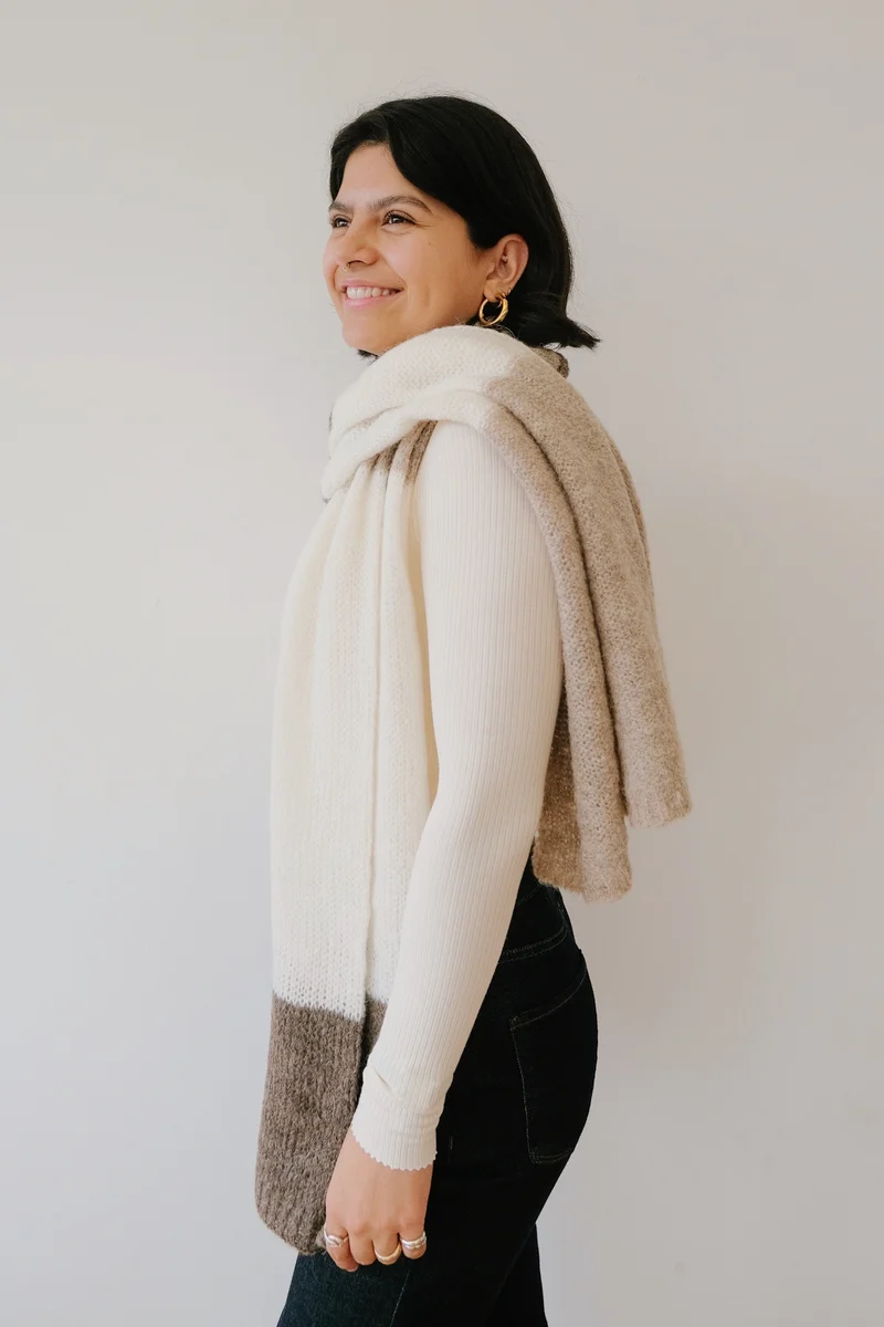 Knit Scarf - Delta