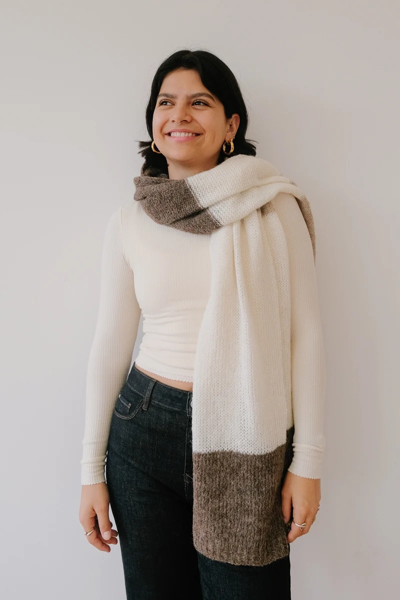 Knit Scarf - Delta