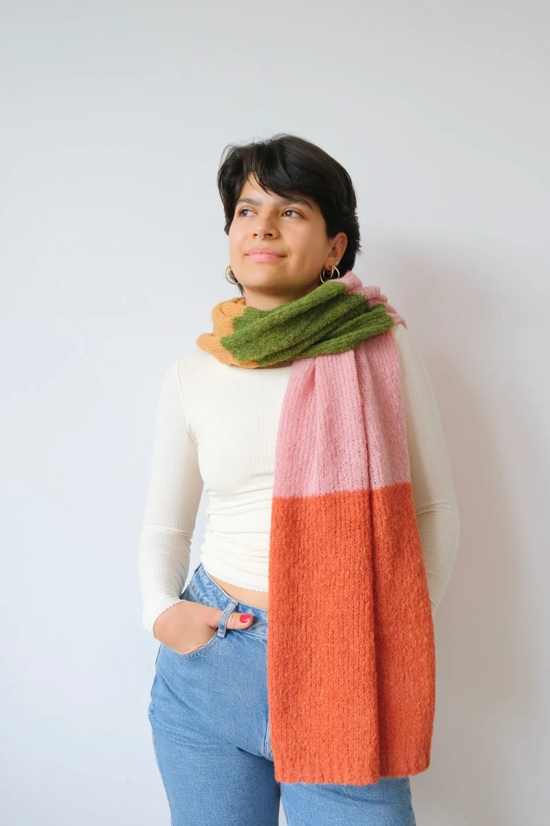 Knit Scarf - Delta