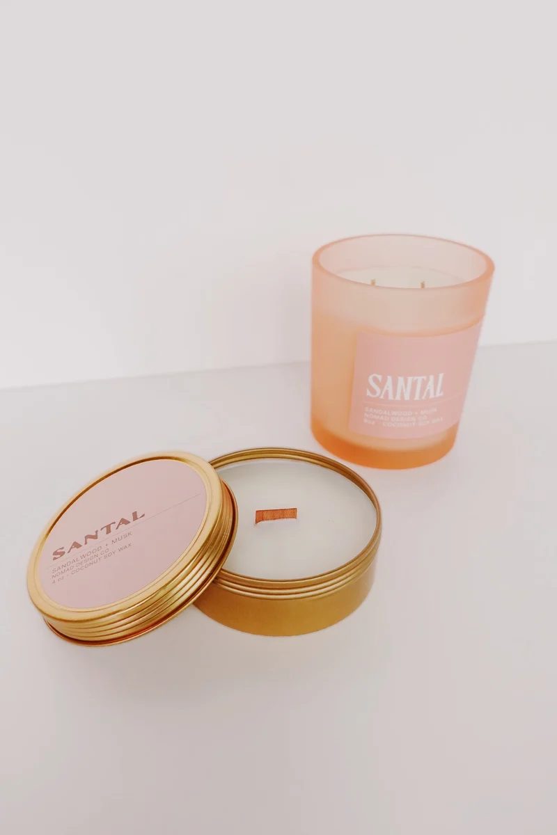 Scented Candle - Santal