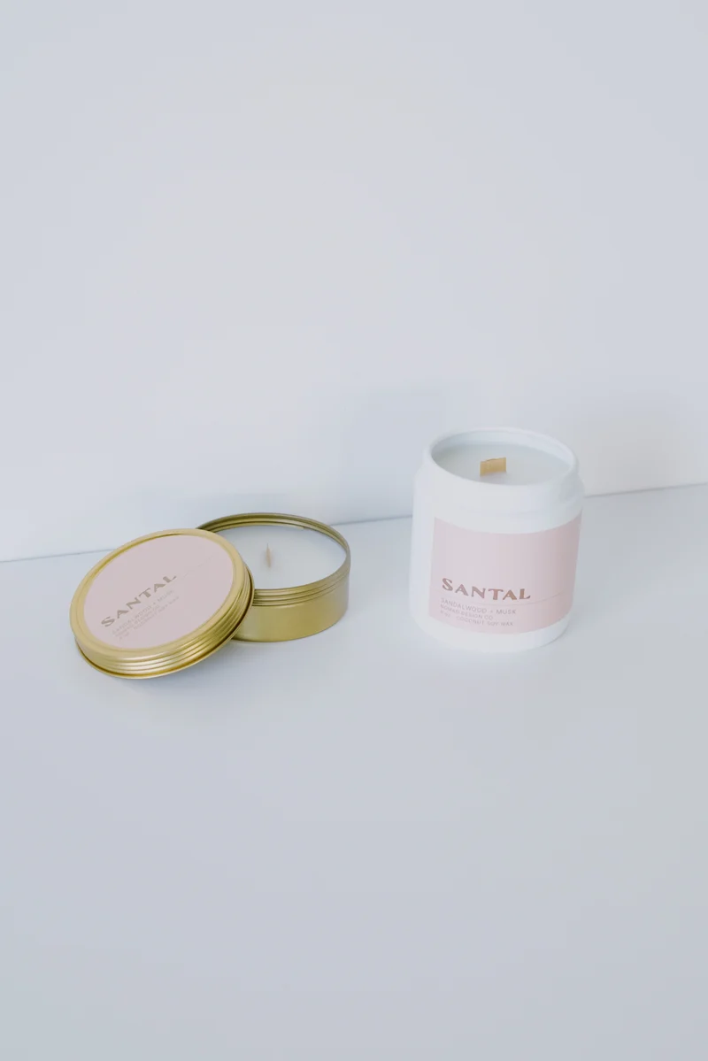 Scented Candle - Santal