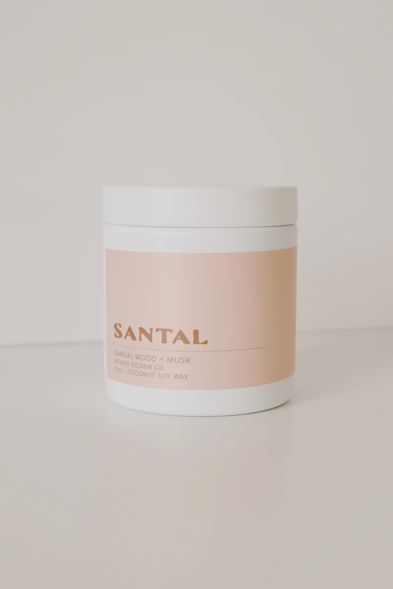 Scented Candle - Santal