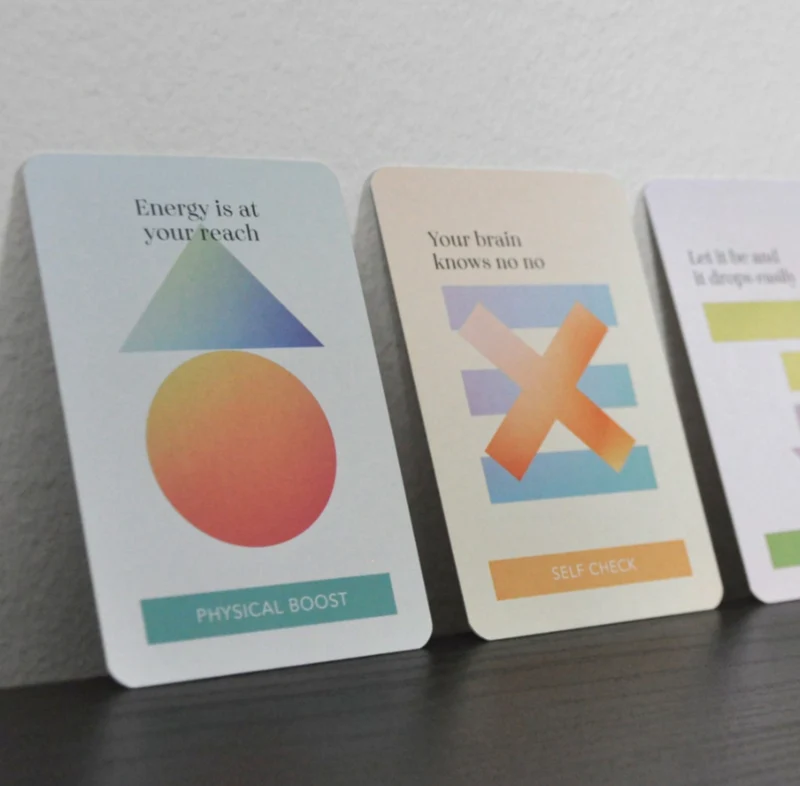 wellbeing cards - re-set
