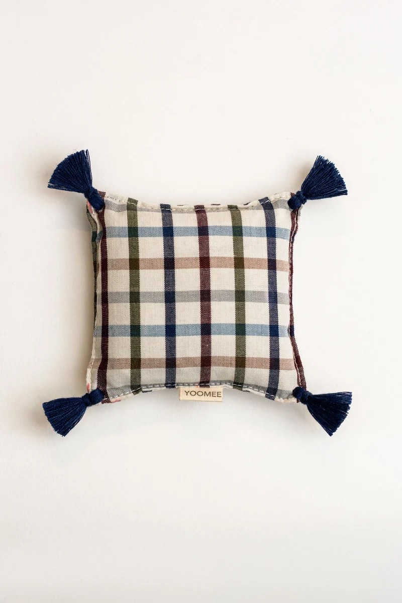 Lavender Bag - ZAKIA checked - Multicolor Blue/Red/Green
