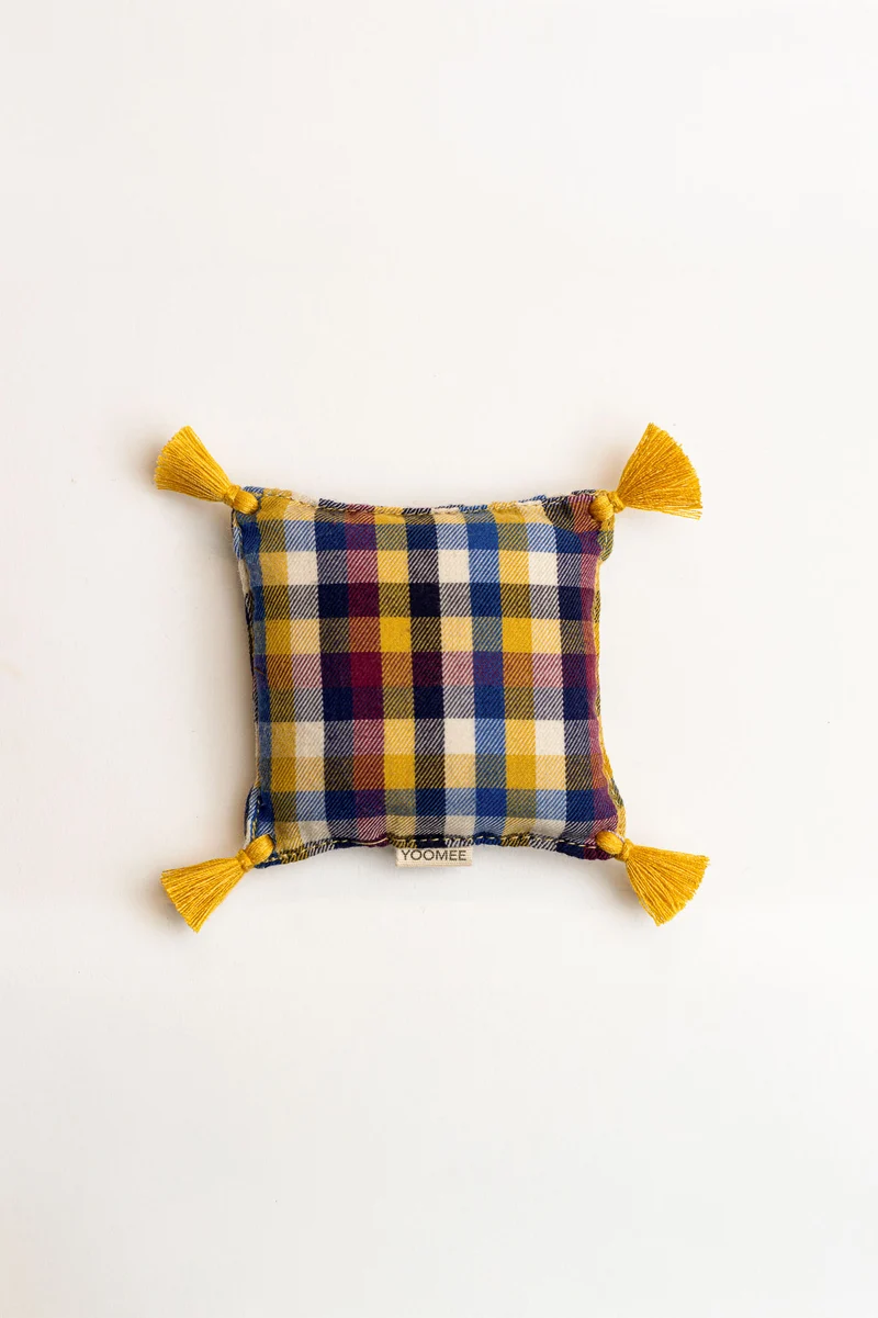 Lavender Bag - ZAKIA checked - Multicolor Yellow/Blue/Red