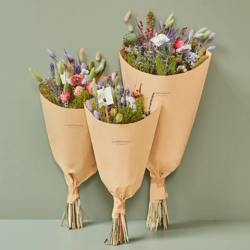 Dried Flowers - Bouquet - Purple Dusk