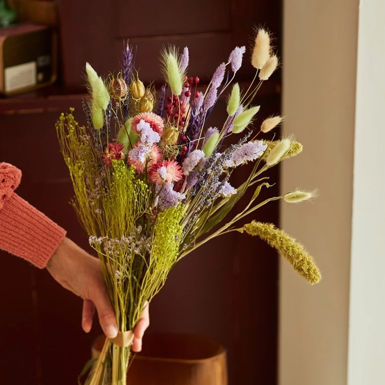 Dried Flowers - Bouquet - Purple Dusk