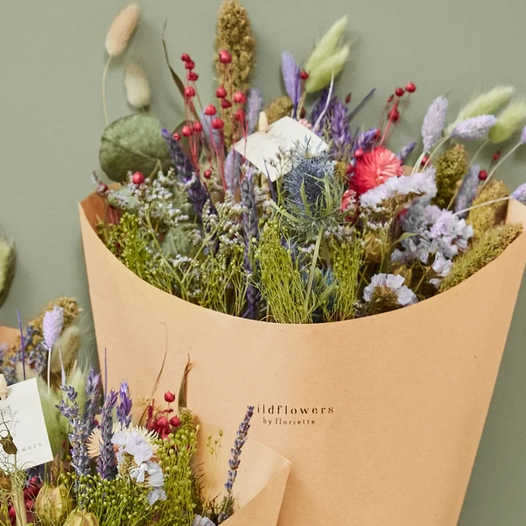 Dried Flowers - Bouquet - Purple Dusk